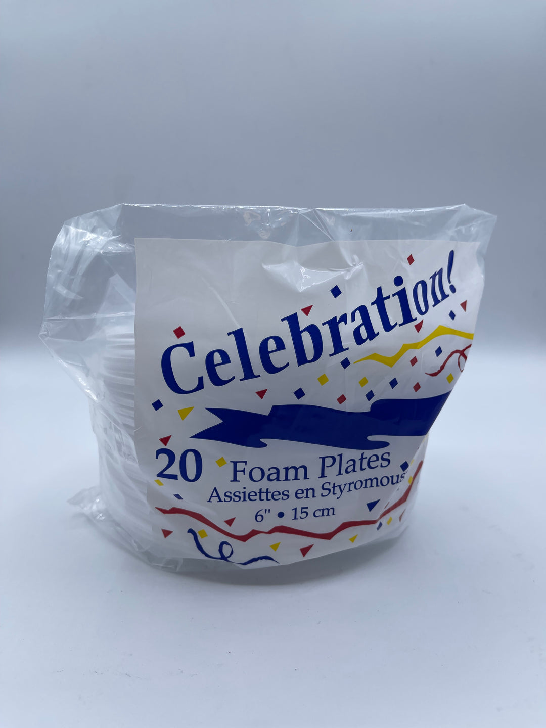 Celebration Foam Plate 20pc