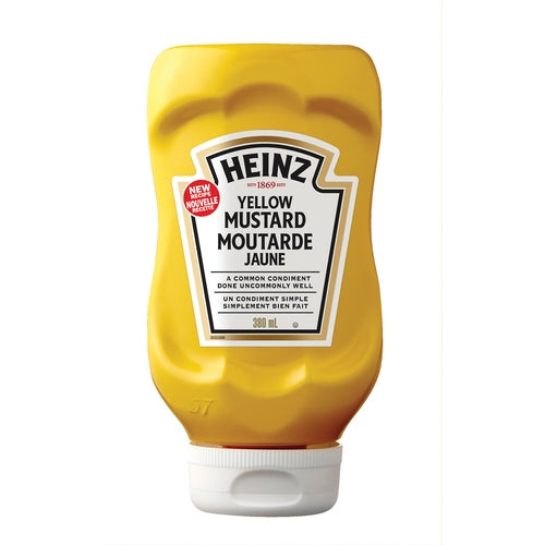 Heinz Yellow Mustard Upside 380ml