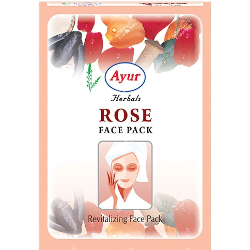 Ayur Herbal Rose Face Pack 200g