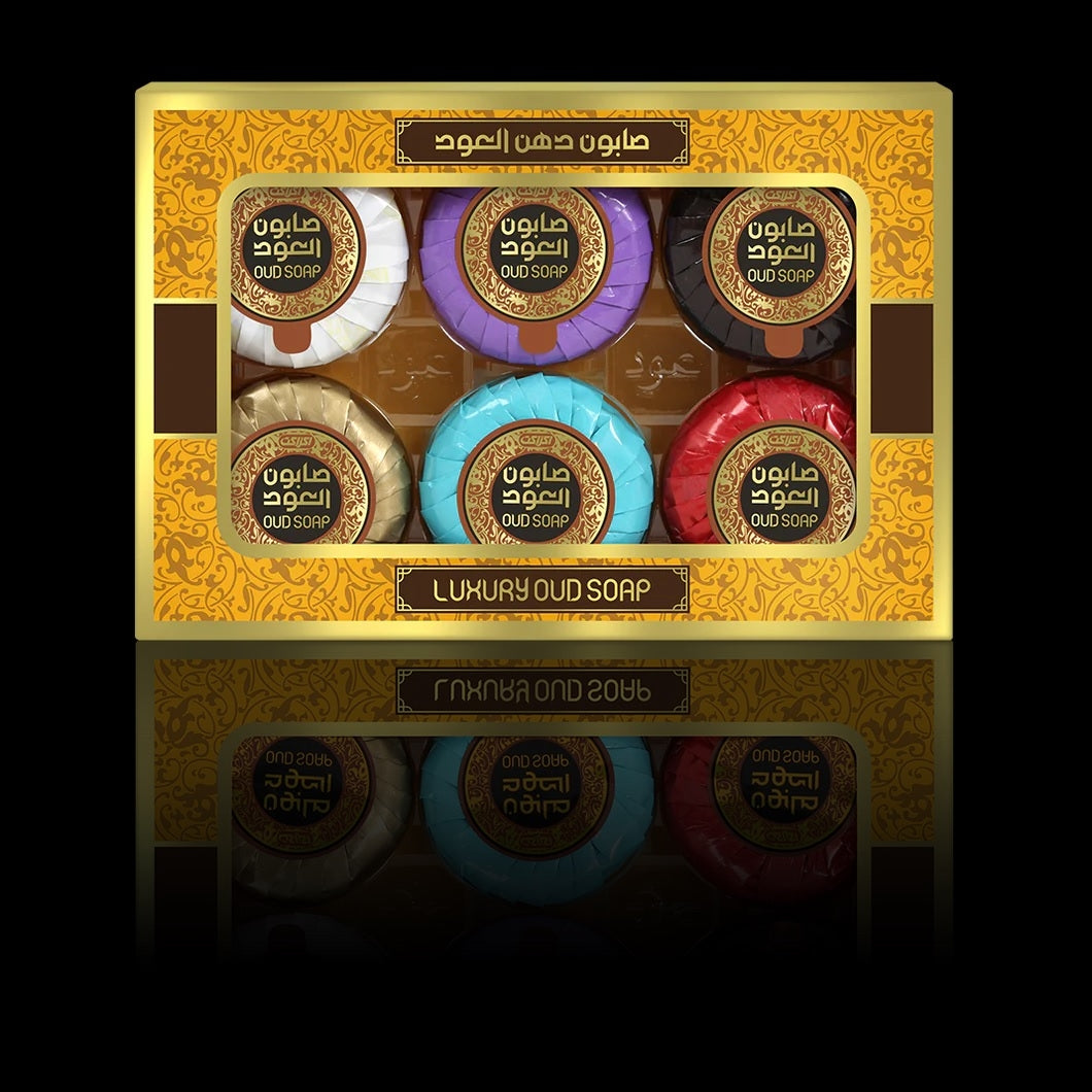Oud Lux Mini Soaps 6pcs Memon Supermarket