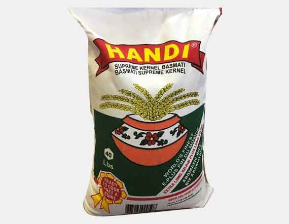Handi Sella Basmati Rice 40 Lb
