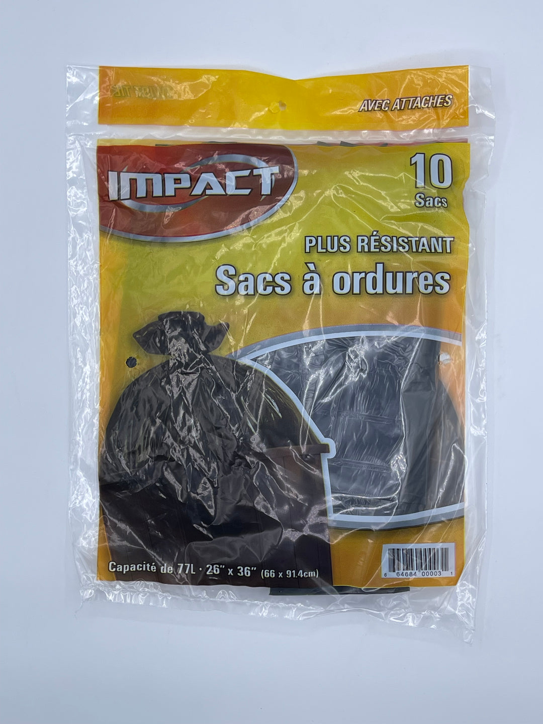 Impact Garbage Bags 26*36 10CT