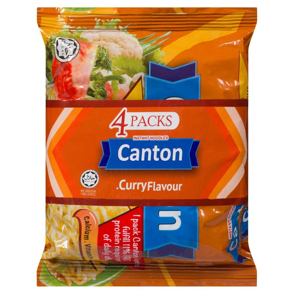 Canton Curry Noodles 4pk
