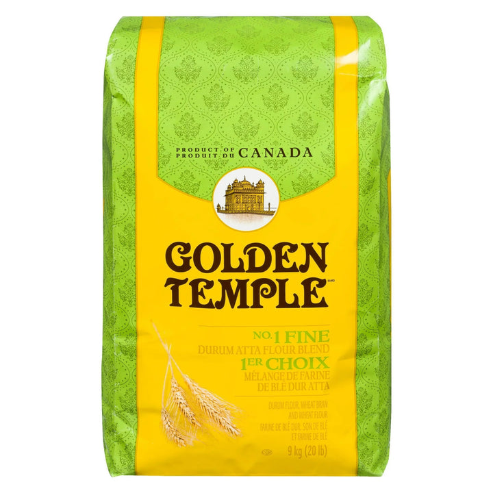 Golden Temple Durum Atta Yellow 20Lb (9Kg)