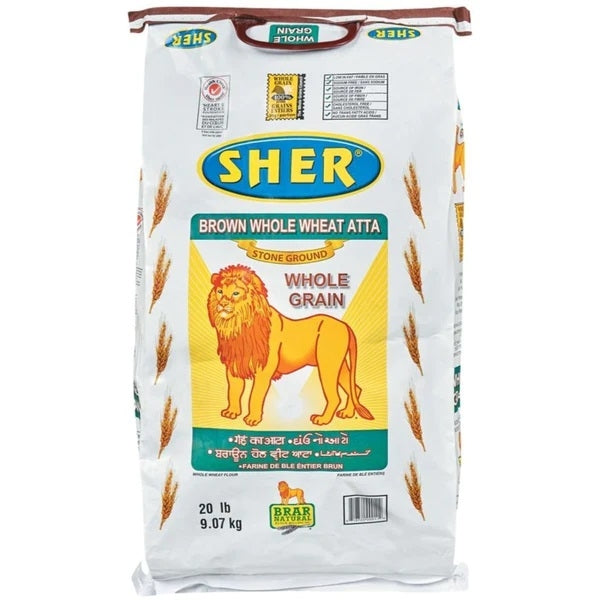 Sher Flour Brown Whole Wheat