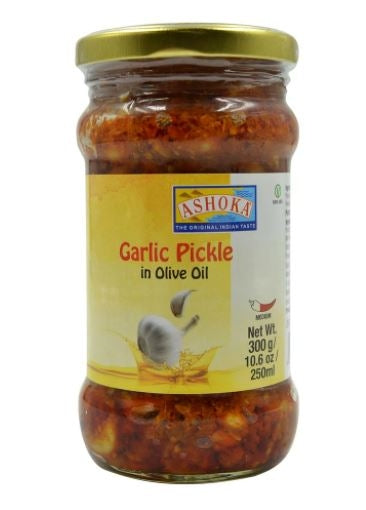 Ashoka Pickle Garlic in Olive Oil 300g