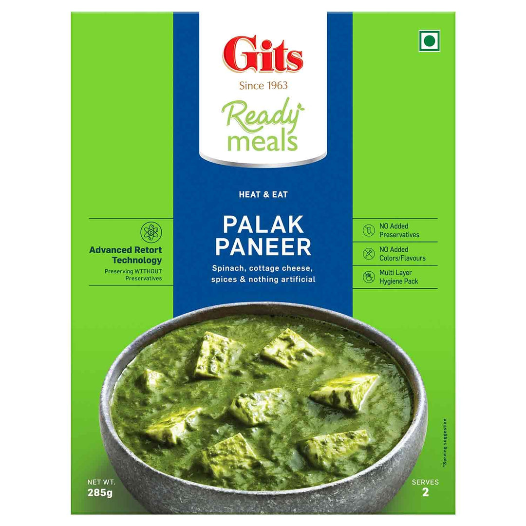 Gits Heat & Eat Palak Paneer 285g