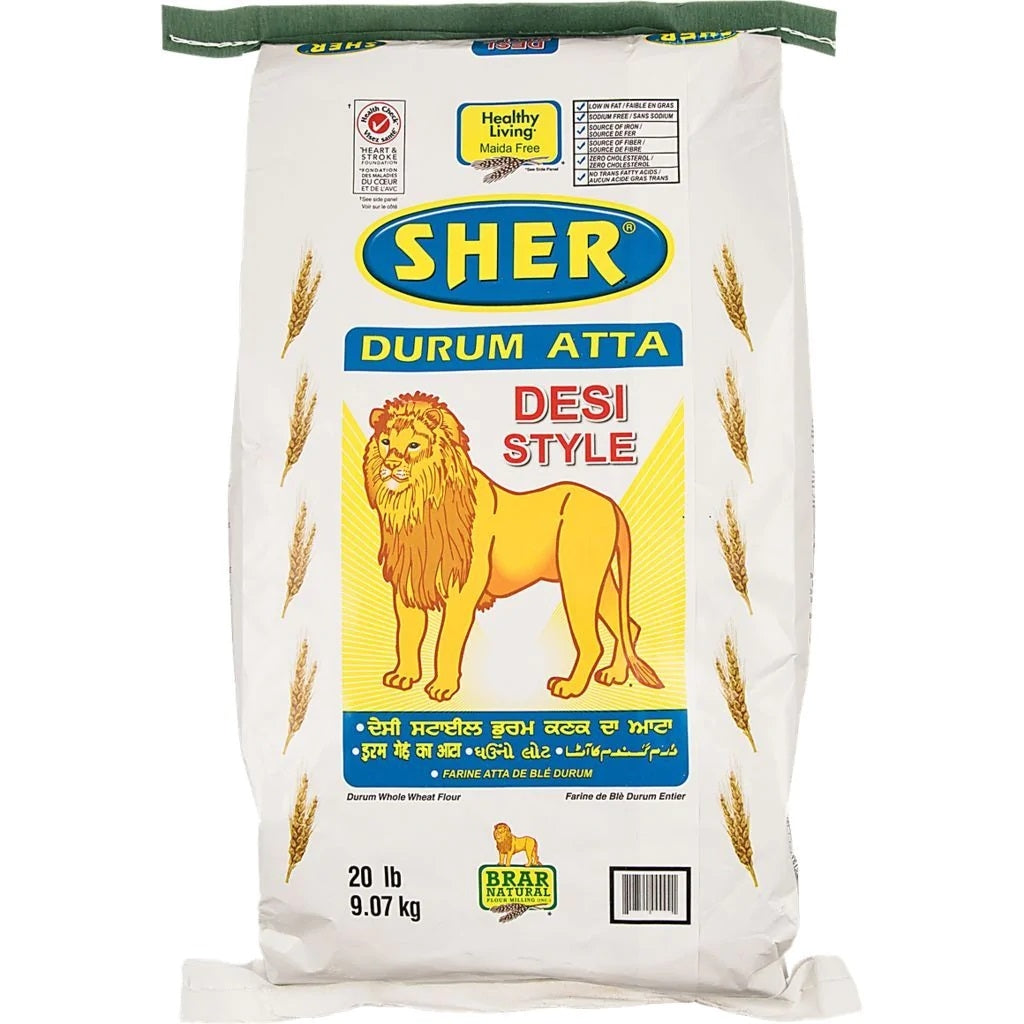 Sher Flour Flour DuramDesi Style20Lb
